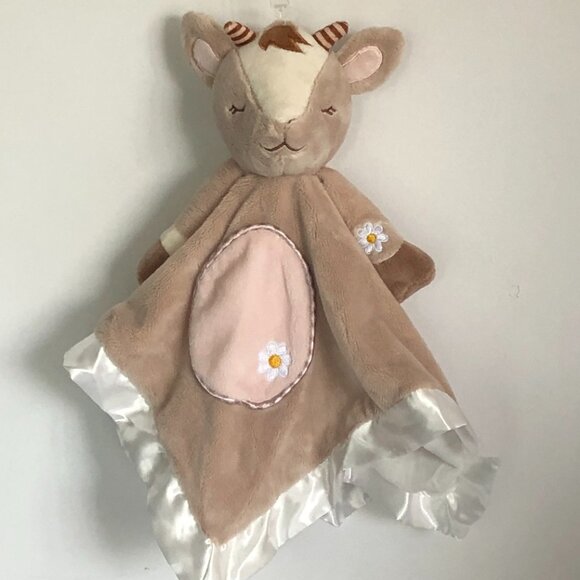 New w/ Tag Douglas Baby Lil' Snuggler Goat🐐 Lovey Blanket Plush🍼 - Picture 4 of 12